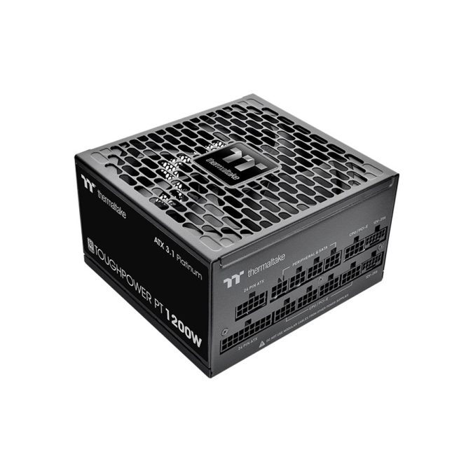 Блок питания, Thermaltake, Toughpower PT 1200W, PS-TPP-1200FNFAPE-1, 1200W, ATX, 20+4 pin, 4*PCI-E 6+2 pin, 1*PCI-E 12+4 pin, 6*SATA, 2*4+4 pin, 150x86x140 мм, черный