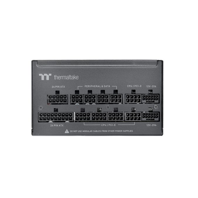 Блок питания, Thermaltake, Toughpower PT 1200W, PS-TPP-1200FNFAPE-1, 1200W, ATX, 20+4 pin, 4*PCI-E 6+2 pin, 1*PCI-E 12+4 pin, 6*SATA, 2*4+4 pin, 150x86x140 мм, черный