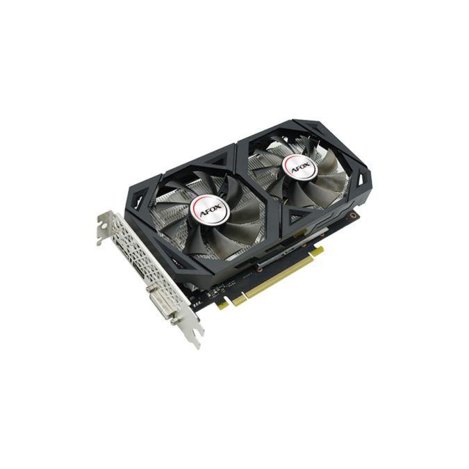 Видеокарта, AFOX, GTX1660 SUPER 6GB D6 Dual Fan (4897033787215), AF1660S-6144D6H1-V4, GDDR6, 192bit, DP, HDMI, DVI, 225*130*40 мм, Цветная коробка
