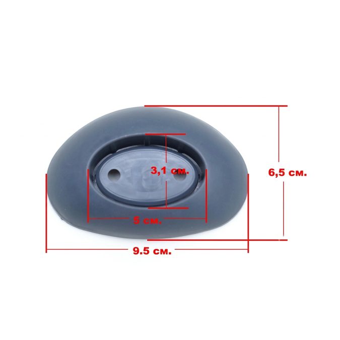 Подставка для вертикальных стоек Steel Pro MAX, BESTWAY, P61797ASS18, Пластик, Для круглых каркасников 396-427-457см, Чёрная, пакет