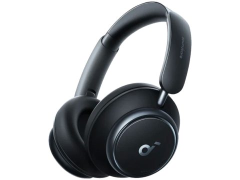 Наушники, soundcore, Space One (A3035G11), Bluetooth 5.3, ANC, до 55, USB-C, LDAC, Черный