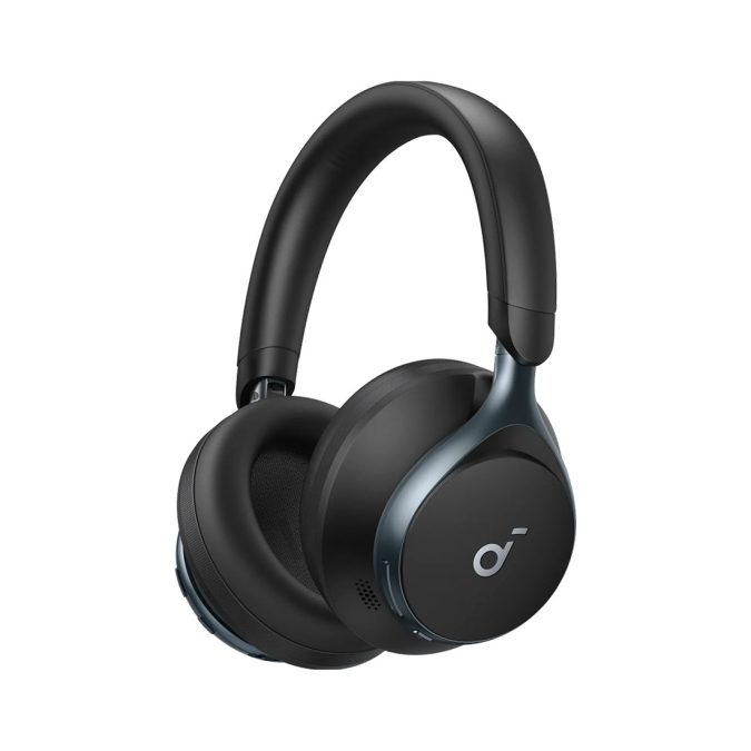 Наушники, soundcore, Space One Pro (A3062G11), Bluetooth 5.3, ANC Pro, до 55, USB-C, LDAC, SBC, AAC Черный