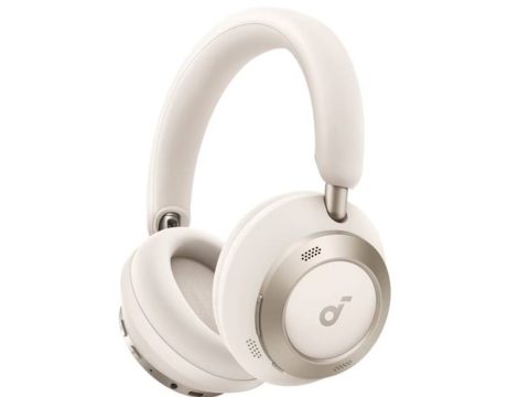 Наушники, soundcore, Space One Pro (A3062G21), Bluetooth 5.3, ANC Pro, до 55, USB-C, LDAC, SBC, AAC Белый
