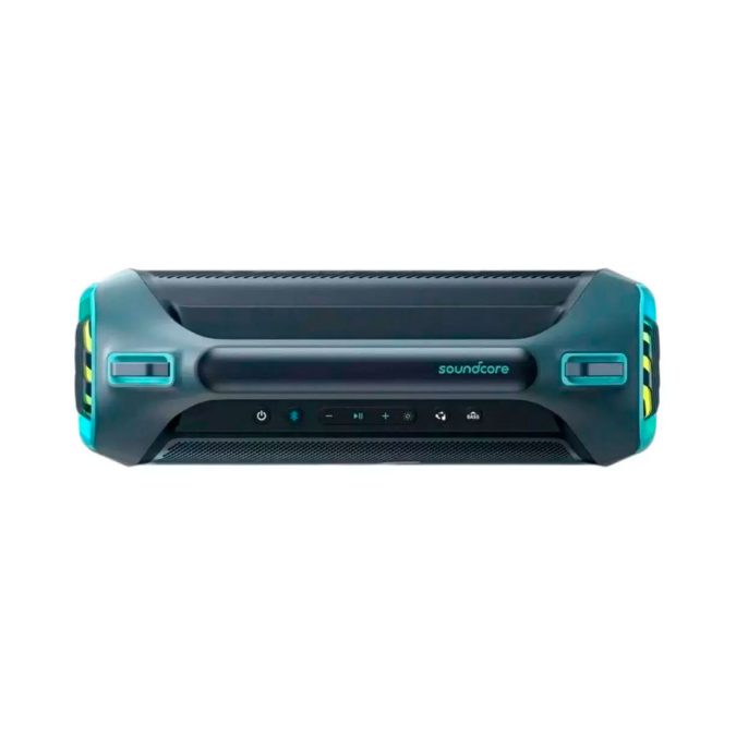 Портативная колонка, soundcore, Boom 2 Plus (A3134031), до 140 Вт, BassUp™ 2.0, 50 Гц – 20 000 Гц, Bluetooth 5.3, до 20 м, USB-C, IPX7 Голубой