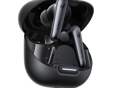 Наушники, soundcore, Liberty 4 NC (A3947G11), Bluetooth 5.3, LDAC, TWS, 11мм, Adaptive ANC 2.0, до 50 часов, IPX4, Черный