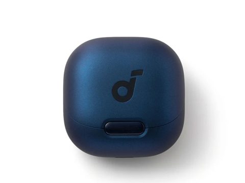 Наушники, soundcore, Liberty 4 NC (A3947G31), Bluetooth 5.3, LDAC, TWS, 11мм, Adaptive ANC 2.0, до 50 часов, IPX4, Синий