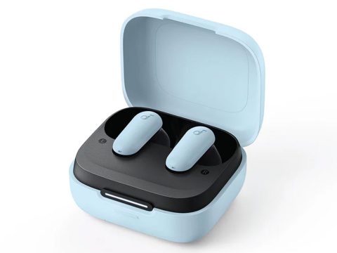 Наушники, soundcore, R50i (A3949G32), Bluetooth 5.3, 10 мм, extrabass, до 30ч, IPX5, Голубой
