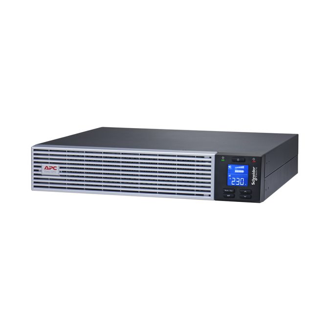 Источник бесперебойного питания, APC, Easy UPS SRVL1KRIRK, Li-Ion батареи, Онлайн, Мощность 1000ВА/900Вт, Стоечный 4U, 230В, Вых:6x IEC C13, Intelligent Card Slot, LCD, W/ rail kit, Чёрный