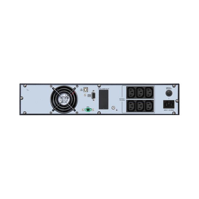 Источник бесперебойного питания, APC, Easy UPS SRVL1KRIRK, Li-Ion батареи, Онлайн, Мощность 1000ВА/900Вт, Стоечный 4U, 230В, Вых:6x IEC C13, Intelligent Card Slot, LCD, W/ rail kit, Чёрный