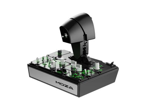 Рычаг управления двигателем, MOZA, MTP Throttle Panel (AS008), Черный