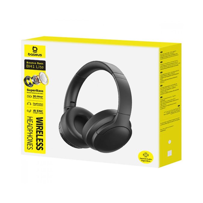 Наушники, Baseus, Bass BH1 Lite (A0203C00) Черный