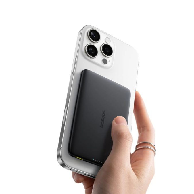 Портативный внешний аккумулятор, Baseus, PicoGo AM41 Ultra-Slim (E0026700), 5000mAh, 20W, Черный