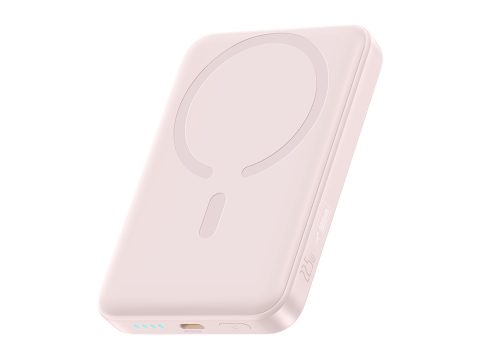 Портативный внешний аккумулятор, Baseus, EnerFill FM11 Ultra-Mini (E0026601), 10000mAh, 22.5W, Розовый