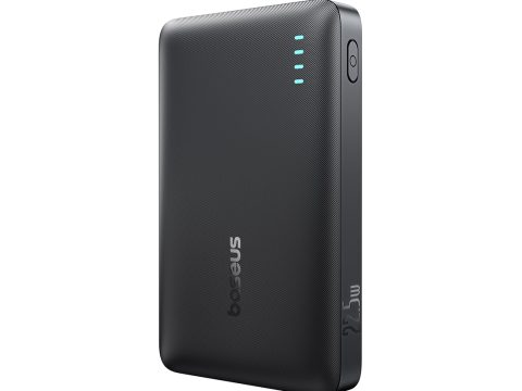Портативный внешний аккумулятор, Baseus, EnerFill FP21, P1008210D123-00, 10000 мА·ч, 22,5 Вт, 2USB-C, 1USB-A, До 3 устройств, LED-индикатор, PD, QC, Кабель USB-C–USB-C 30 см, 109  68,7  17,5 мм, 184,4 г, Черный