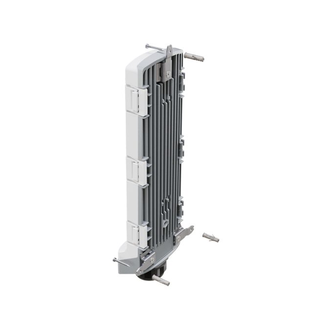 Коммутатор, MikroTik, CSS606-1G-2Gi-3S+OUT, GPERx6, 3 порта 10/100/1000M (Ether2-3 Passive PoE 0,6A), Ether1 Passive PoE in (Reverse), 3 порта SFP+, SwitchOS, -40°C to 70°C, outdoor case