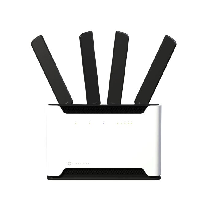 Маршрутизатор, MikroTik, D53G-5HacD2HnD-TC&EG120K-EA, Chateau LTE12, 5 портов 10/100/1000М, 2.4/5 GHz, АС1200, 1 слот Micro SIM, 1 слот USB-A, RouterOS, -20°С до 70 °C