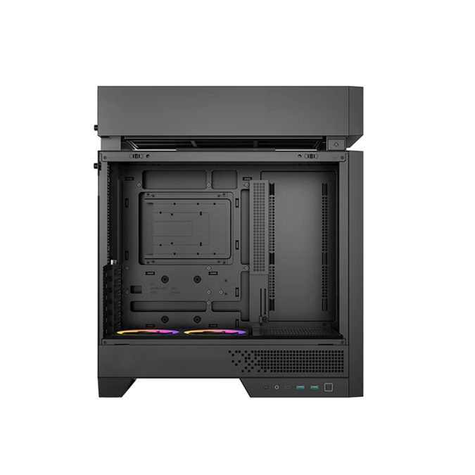 Компьютерный корпус, Deepcool, CL660, R-CL660-BKNNA0-G-1, ATX/Micro ATX, USB Type-C/ 3.0*2, HD-Audio+Mic, Кулер 2*120мм ARGB, Высота процессорного кулера до 175мм, Длина VGA до 413/388мм, 2+1*3.5"/1+1*2.5", Толщина 0,8мм, 457.5x235x533.5мм, Без Б/П, Чёрный