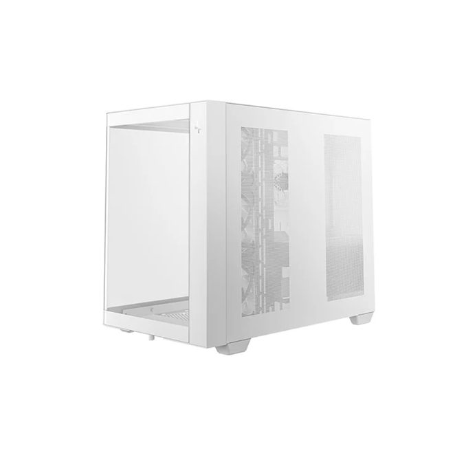 Компьютерный корпус, Deepcool, CG530U 4F WH R-CG530U-WHAGA4-G, ATX/Micro ATX/Mini-ITX, USB Tyoe-C/3.0*2, Audio+Mic, 4*120mm ARGB, Высота процессорного кулера до 160мм, Длина VGA до 410мм, 2*3.5"/2+1*2.5", Слот 7, Сталь 0,6, 475x285x380мм, Без Б/П, Белый