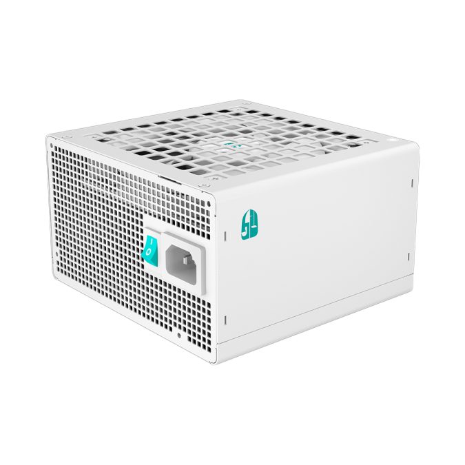 Блок питания, GamerStorm, PQ1000G WH, 1000W, ATX 3.1, Gold, APFC, 20+4 pin, 2*4+4pin, 9*Sata, 3*Molex, 4*PCI-E 6+2 pin, 1*12V-2x6, Модульный, Вентилятор 12 см, Кабель питания, Белый