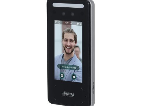 Контроллер доступа, Dahua, DHI-ASI6213J-MW-V1 (12В), 4.3'' cенсорный ЖК-дисплей с разрешением 480272, Mifare(13,56 МГц)