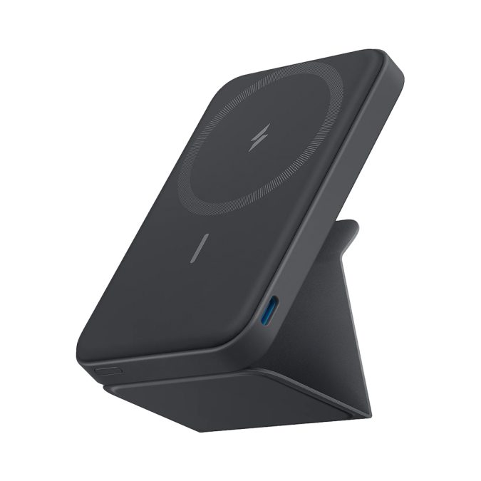 Портативный внешний аккумулятор, Anker, MagGo 662 (A1614H13),5000 mAh, Черный