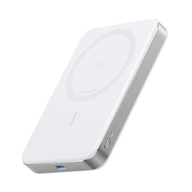 Портативный внешний аккумулятор, Anker, MagGo (A1664H21), 10000mAh, Белый