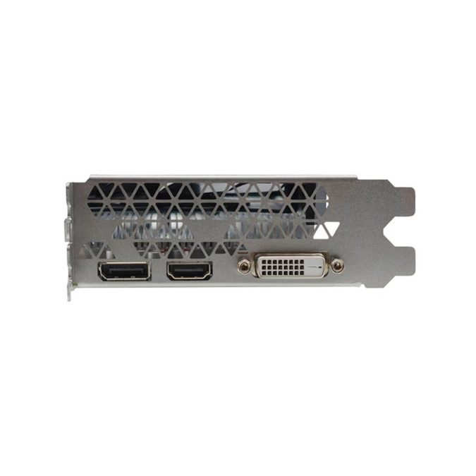 Видеокарта, AFOX, GTX1050 4GB D5 Dual Fan (4897033787888), AF1050-4096D5H4-V2, GDDR5, 128bit, DP, HDMI, DVI, 216*112*41 мм, Цветная коробка