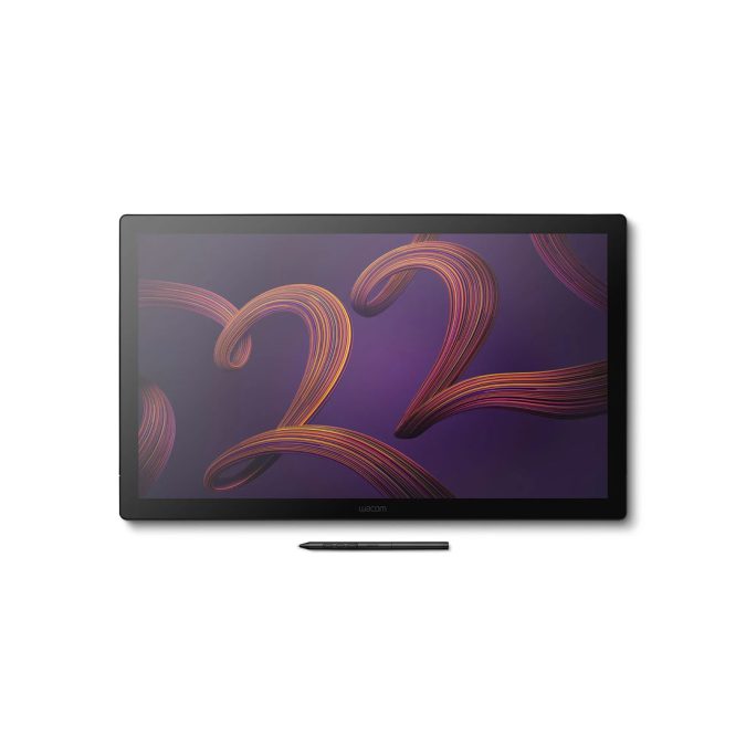 Графический планшет, Wacom, Cintiq Pro 22 (DTH227K0B), Разрешение 3840 x 2160 (4K UHD), Чувствительность к нажатию 8192, Интерфейс USB-С и HDMI, Размер 610*366*22 мм, Чёрный