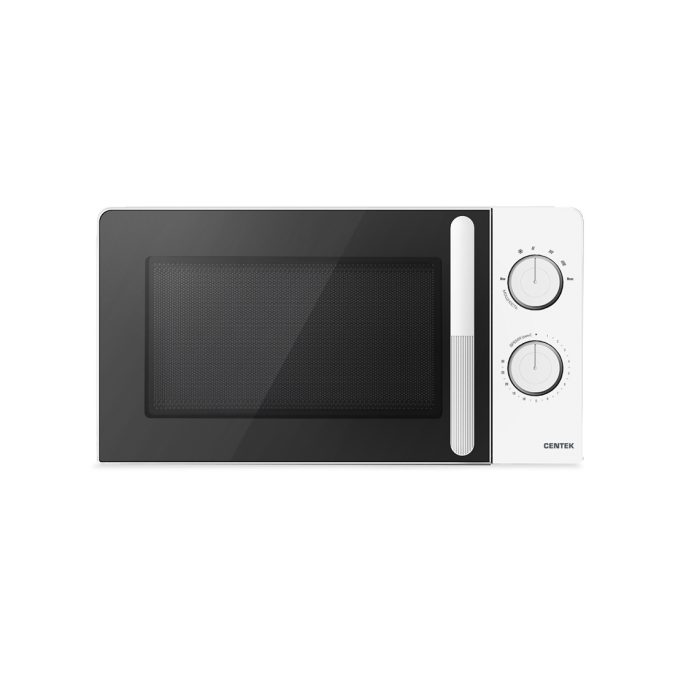 Микроволновая печь, Centek, CT-1552, 700 Вт, 20л, 6 режимов, Разморозка, Таймер, Подсветка, Белый