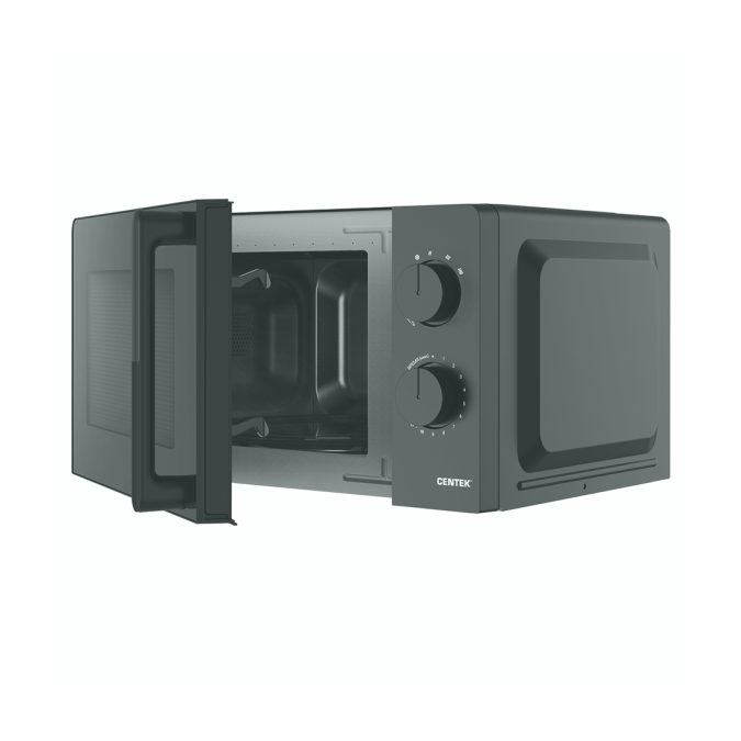 Микроволновая печь, Centek, CT-1552, 700 Вт, 20л, 6 режимов, Разморозка, Таймер, Подсветка, Серый