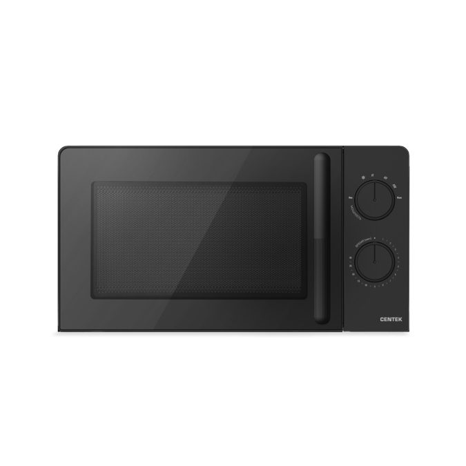 Микроволновая печь, Centek, CT-1552, 700 Вт, 20л, 6 режимов, Разморозка, Таймер, Подсветка, Черный