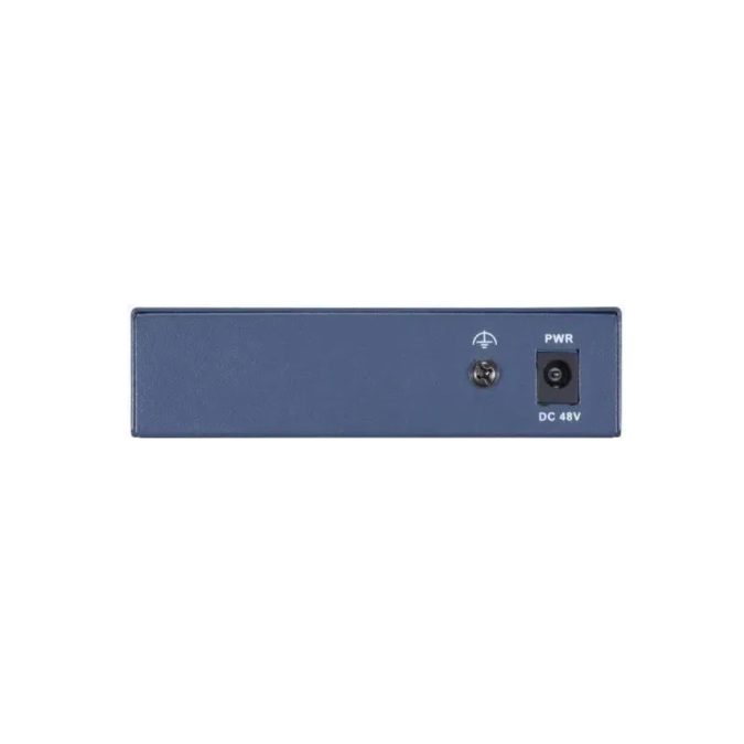Коммутатор, Hikvision, DS-3E0505P-E(B), Неуправляемый, 4 x Gigabit RJ45, РоЕ 802.3af/at 60W, 1 x Gigabit RJ45, Настольный, Металл