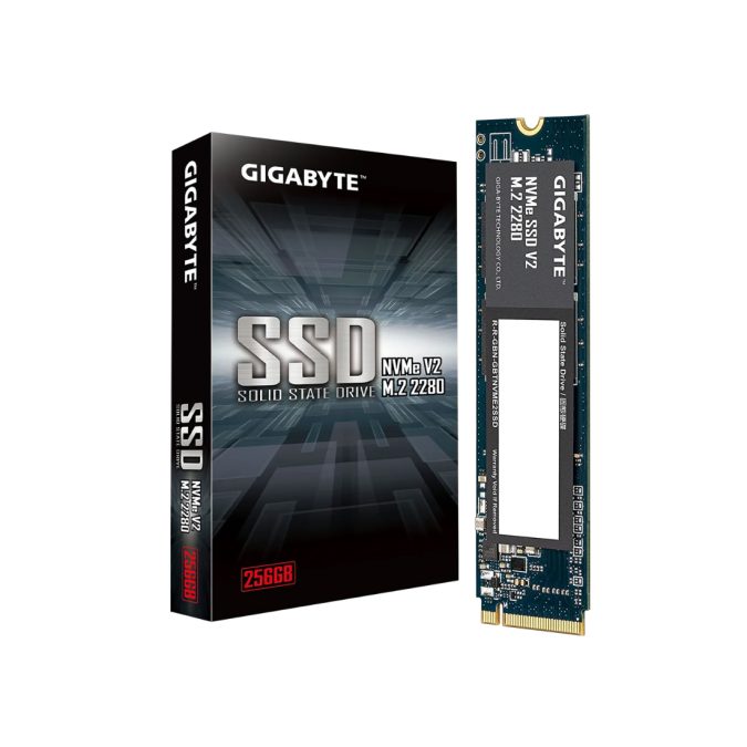 Твердотельный накопитель SSD, Gigabyte, G3NVMEV2256G, 256GB, M.2 PCIe 3.0x4, 3200/1200 Мб/с