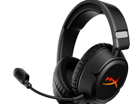 Гарнитура, HyperX, B5VC4AA, Cloud Flight 2 Wireless Black, Динамики 50 мм, Микрофон съёмный гибкий, RGB - подсветка, Тип подключение USB 2.4 ГГц, Bluetooth, Черный