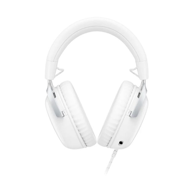 Гарнитура, HyperX, BS7C1AA, Cloud III - Gaming Headset (White), Микрофон съёмный гибкий, Динамики 53 мм, 150 мВт, 15-25000 гц, Блок управления звуком USB удлинитель, Белый