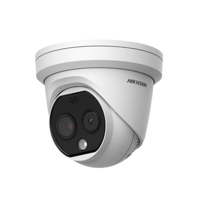Тепловизионная видеокамера, Hikvision, DS-2TB1217-6/QA, Разрешение теплового модуля: 160  120, Разрешение оптического модуля: 2688  1520 (4 Мп)