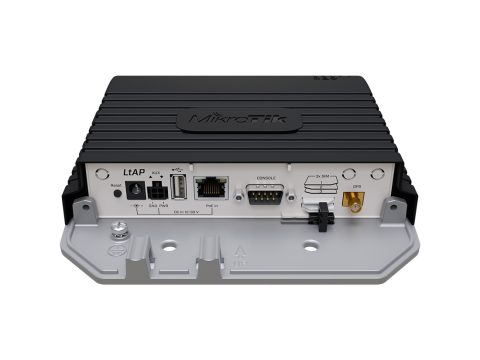 Точка доступа, MikroTik, LtAP-2HnD&R11e-LTE7, LtAP LTE7 kit, 1 порт 10/100/1000М, 2,4 GHz, 802.11b/g/n, 300 Mbit/s, 3 Modem (Mini SIM), RouterOS, -40°С до 70 °C