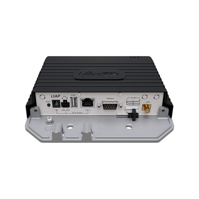 Точка доступа, MikroTik, LtAP-2HnD&R11e-LTE7, LtAP LTE7 kit, 1 порт 10/100/1000М, 2,4 GHz, 802.11b/g/n, 300 Mbit/s, 3 Modem (Mini SIM), RouterOS, -40°С до 70 °C