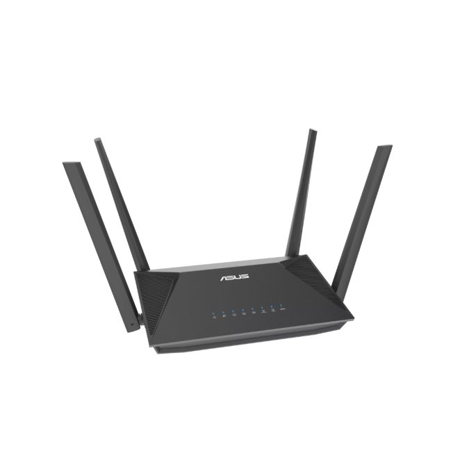 Маршрутизатор с беспроводной точкой доступа, ASUS, RT-AX52 Pro, 2.4GHz/5GHz, 802.11a/b/g/n/ac/ax, AX3000, 1 порт 10/100/1000M WAN, 3 порта 10/100/1000M LAN