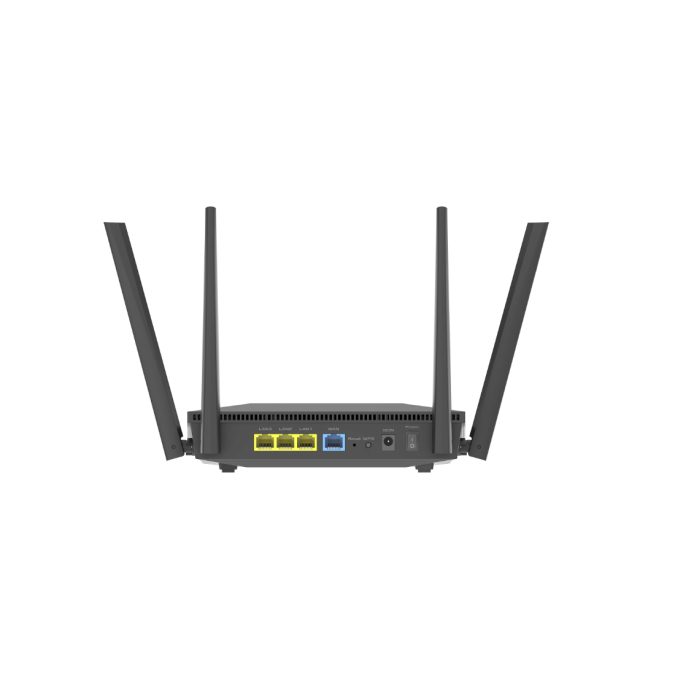 Маршрутизатор с беспроводной точкой доступа, ASUS, RT-AX52 Pro, 2.4GHz/5GHz, 802.11a/b/g/n/ac/ax, AX3000, 1 порт 10/100/1000M WAN, 3 порта 10/100/1000M LAN