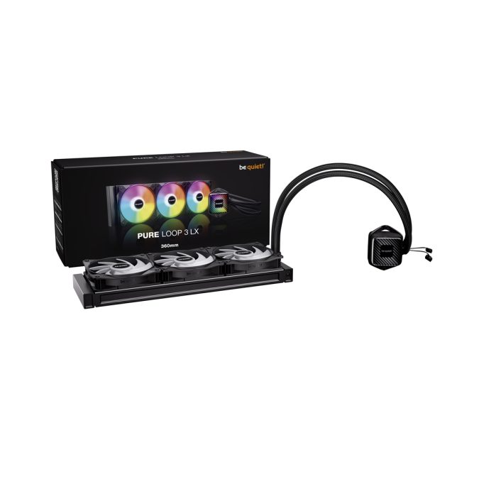 Кулер с водяным охлаждением, Bequiet!, PURE LOOP 3 LX 360mm, BW031EU,