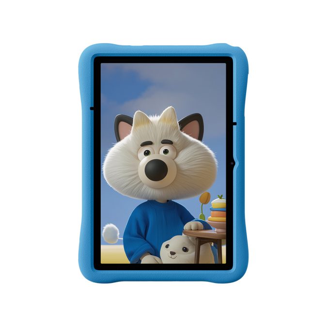 Планшет, OSCAL, Pad 60 Kids, 4GB RAM 128GB ROM, 10.1",HD+ IPS, 800х1280, Android 15, Allwinner A523, Камера 8Мп / 5Мп, 5100mAh, With protective EVA case, (Blue) Синий