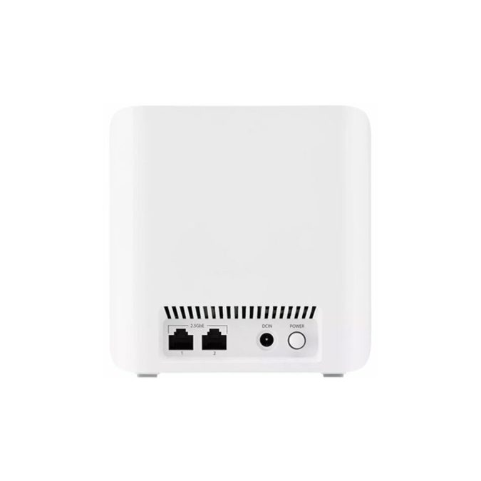 Сетевой маршрутизатор со встроенной беспроводной точкой доступа, ASUS, BD4 (W-2-PK), Wi-Fi 7, 2,4 ГГц/5 ГГц, 802.11/n/ac/ax, AX3000, 1 порт 10/100/1000M WAN/LAN, 1 порт 10/100/1000M LAN, 2 модуля в комплекте