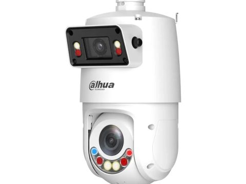Поворотная видеокамера, Dahua, DH-SDT4E425-4F-GB-A-PV1-S2, 4-мегапиксельная, 25-кратная, PTZ-камера, TiOC, WizSense
