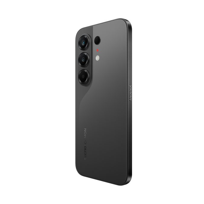 Мобильный телефон, TECNO, CAMON 50 (CN5) 256+12 GB, 6.78" AMOLED, Аккумулятор 6500 мАч, 50MPx+8MPx/32MPx, MediaTek Helio G200 Ultimate, 18W, (Moonshadow Black) Чёрный