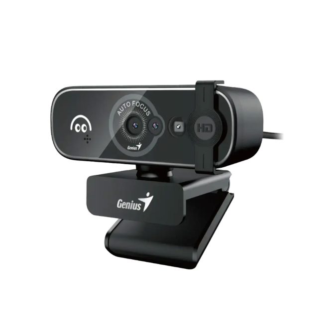 Веб-Камера, Genius, FaceCam Open, 1080P, Ultra HD, Распознавание лиц, Автофокус, 1920  1080, 5МП, USB-A, USB-C, Крышка конфиденциальности, Черный