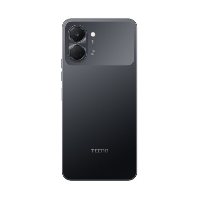 Мобильный телефон, TECNO, SPARK Go 3 (KN3) 128+4 GB, 6.74", Аккумулятор 5000 мАч, 13MPx/8MPx, Unisoc T7250, Charge 15W, (Ink Black) Чёрный