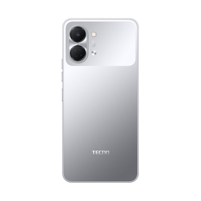 Мобильный телефон, TECNO, SPARK Go 3 (KN3) 128+4 GB, 6.74", Аккумулятор 5000 мАч, 13MPx/8MPx, Unisoc T7250, Charge 15W, (Titanium Grey) Серый