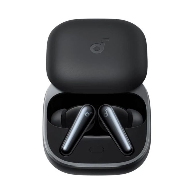 Наушники, soundcore, Liberty 5 (A3957G11), Bluetooth 5.3, LDAC, TWS, 11мм, Adaptive ANC 2.0, до 50 часов, IPX4, Черный