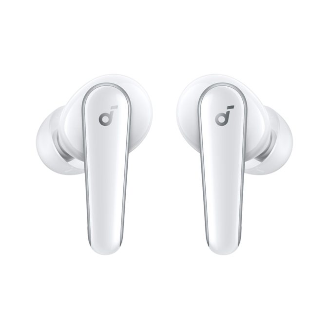 Наушники, soundcore, Liberty 5 (A3957G21), Bluetooth 5.3, LDAC, TWS, 11мм, Adaptive ANC 2.0, до 50 часов, IPX4, Белый